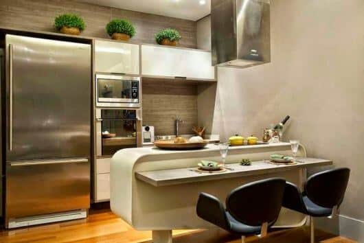 Cozinha planejada de luxo