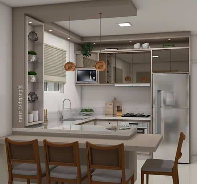 Cozinha planejada funcional