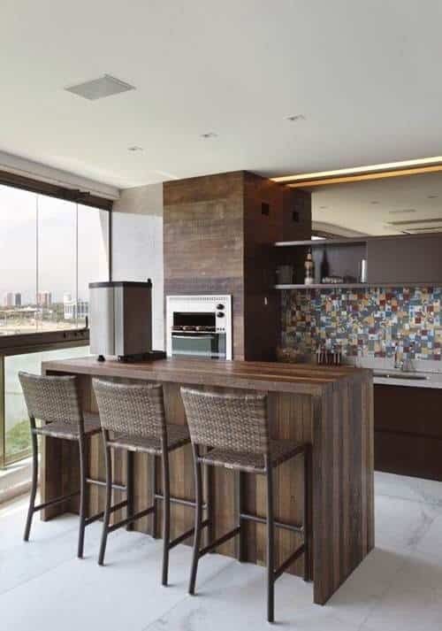 Cozinha planejada gourmet