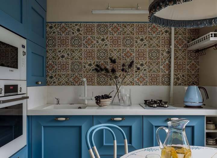 Cozinha Moderna Retrô