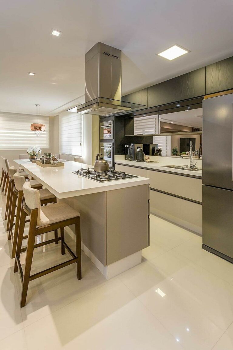 Cozinhas Planejadas Modernas: +70 Ideias com Fotos Reais