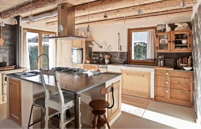 Cozinha Rústica Moderna