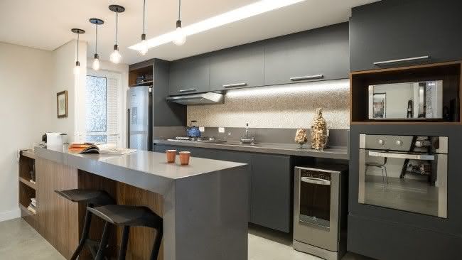 Projeto de Cozinha planejada Moderna