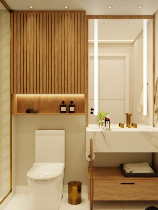Banheiros com Bancadas de Granito: 8 Modelos Inspiradores