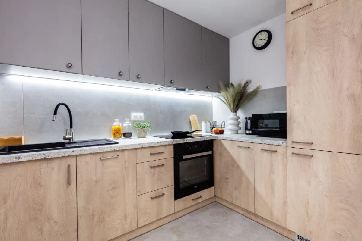 Armário de Cozinha Apartamento Pequeno