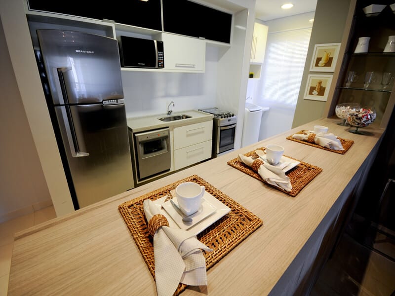 Cozinha Apartamento Pequeno MRV