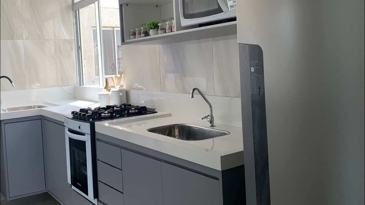 Cozinha Apartamento Pequeno Tenda
