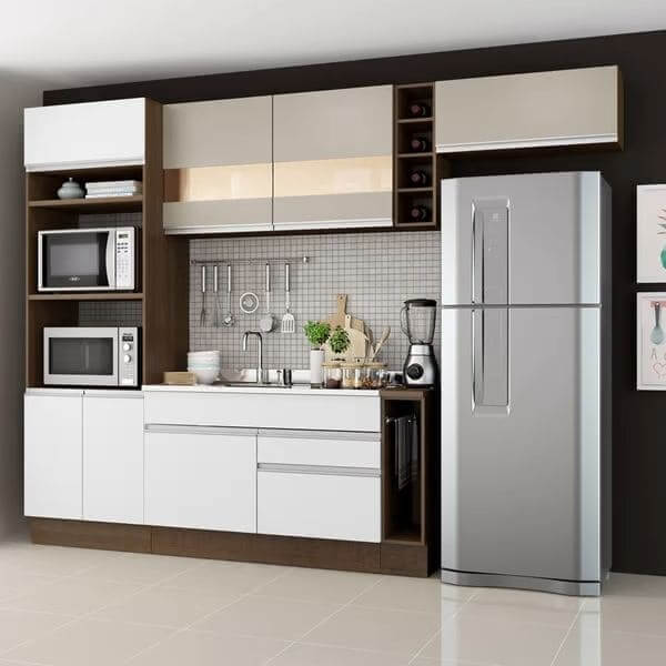 Cozinha Modulada Apartamento Pequeno