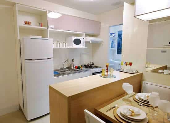 Cozinha Planejada Americana Apartamento Pequeno Simples