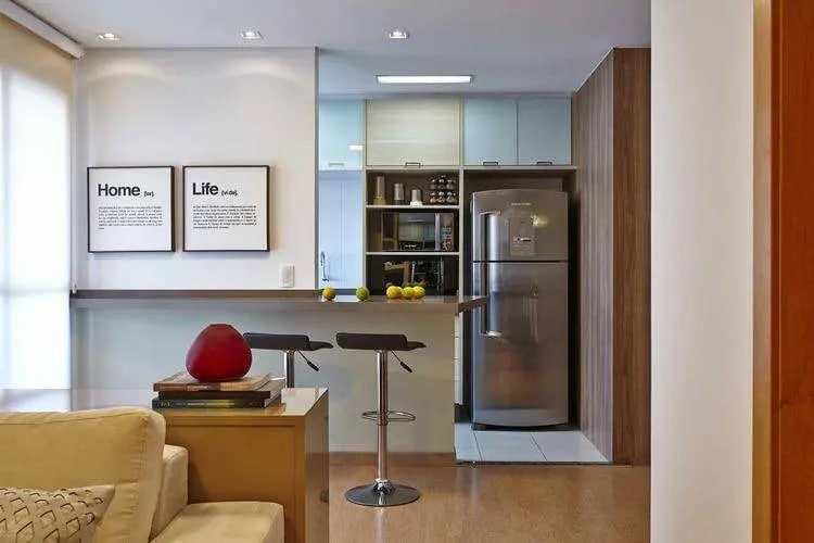 Cozinha Planejada Americana Apartamento Pequeno