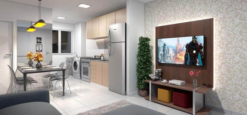 Cozinha Planejada Apartamento Padrão Vitta