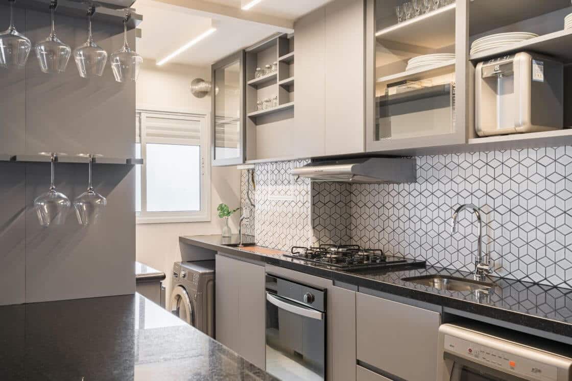 Cozinhas para Apartamentos Pequenos com Bancada